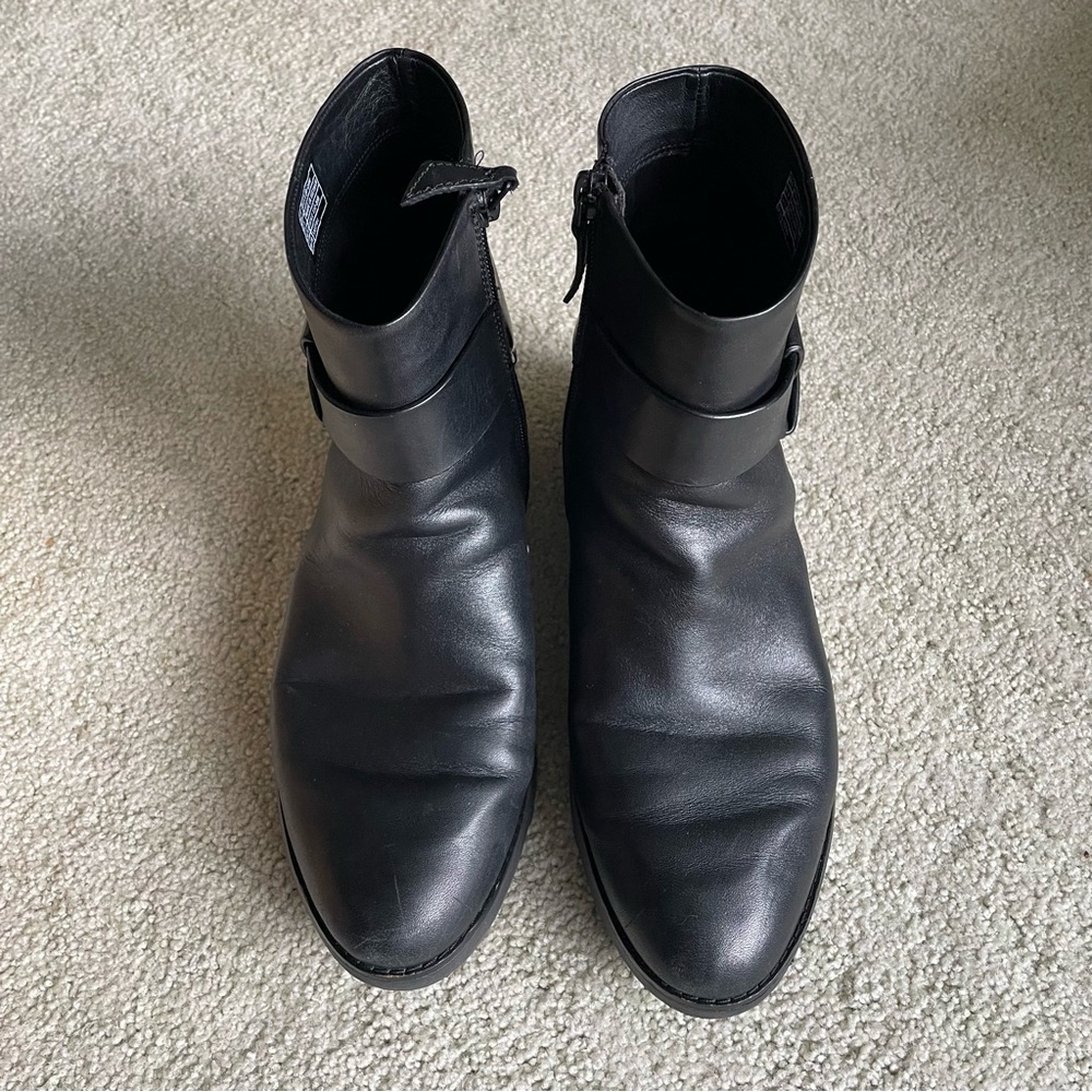 Fitflop Black Leather Boots